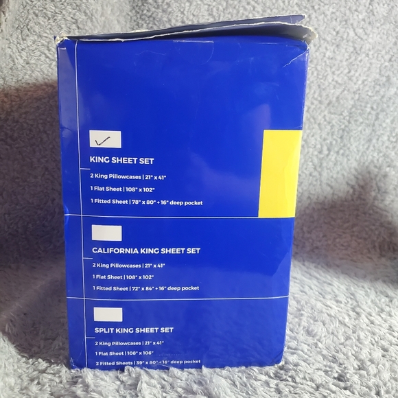 THREAD SPREAD 100% Egyptian Cotton Sheets Set King - 1000 High Thread Count - Picture 10 of 13